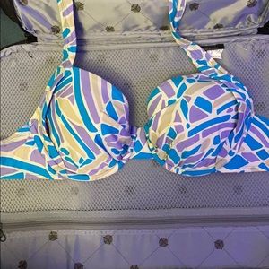 34DD Underwire Jantzen Bikini Top